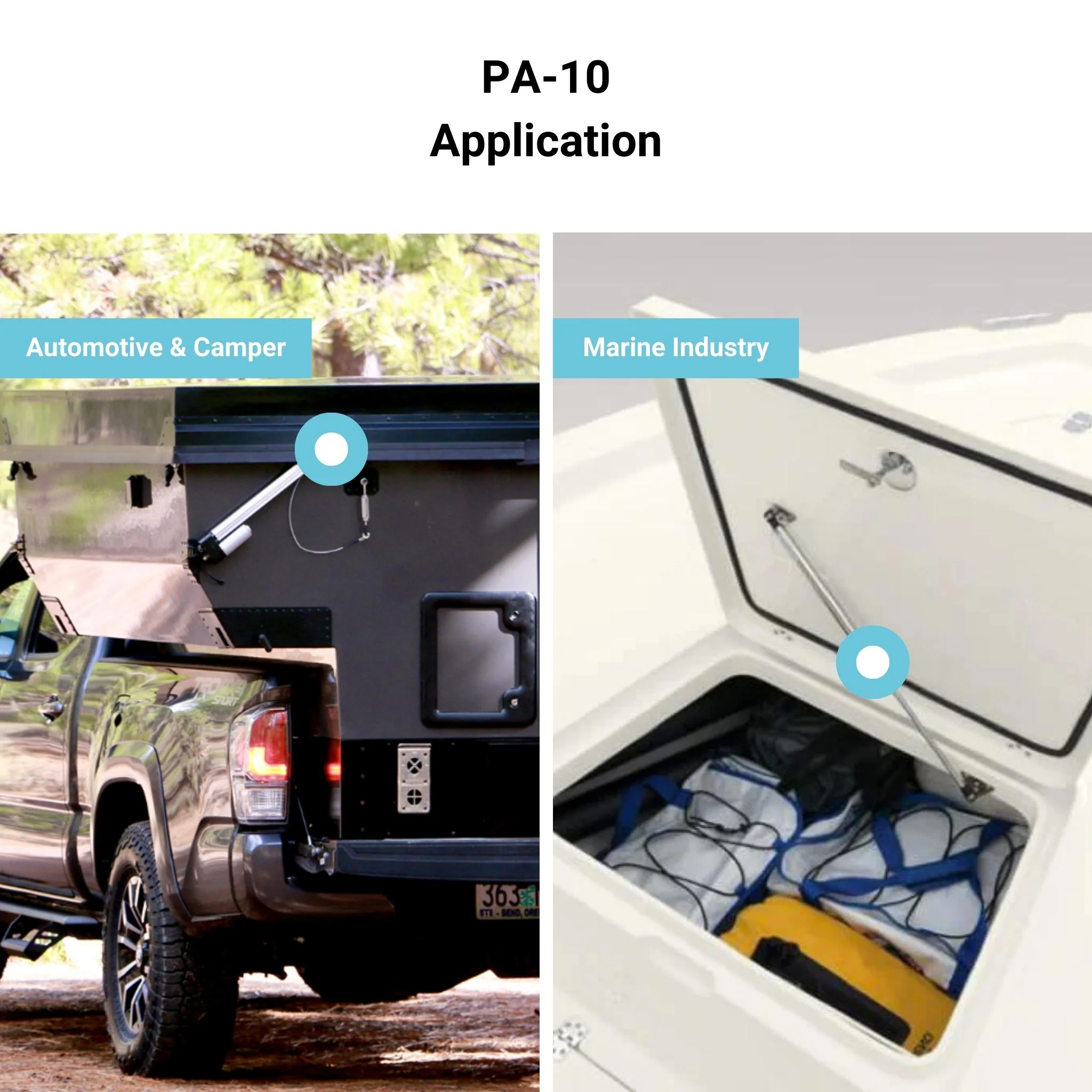 Water-resistant Linear Actuator IP66  - Optional Feedback - Image 7